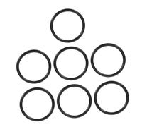 iplusmile 7 Pezzi Crystal Bowl Cushion Rings in Rubber Slip Noise Dampening Pads For Singing Bowls Fit For Home Music Studio And School Use