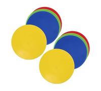 iplusmile 8 Marker Spot Agility per Calcio e Allenamento Tappi Antiscivolo con Colori UV Resistenti per Segnalazione Campi Sportivi e Esercizi