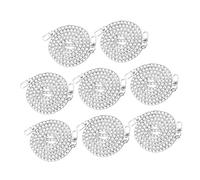iplusmile 8 Pezzi Chiusura Cm di Metallo Rapida con Fibbie per Borsa Catene Spalla Spalla/Tracolla - Borse Piatto Ricambio Frizione Re Accessori A Doppia estremità Borsa