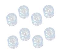 iplusmile 8 Pezzi coprigambe per tavolo e sedia coperture anti piccolo piede pastiglie cuscinetti per piedi protettore del pavimento poggiapiedi della sedia gomma pvc