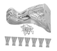 iplusmile 8 Pezzi Gambe Angolari Vintage in per Mobili Supporti Decorativi Antigraffio per Scatole Gioielli e Mobili in Stabile per e Camera da Letto