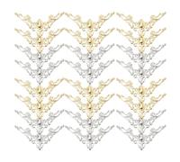 iplusmile 80 Pezzi Protezioni Angolari in Metallo per Libri Vintage Adesive Facili da Applicare per Album Scrapbook Menù e Custodie Angoli Resistenti in Ferro per Protezione e Decorazione