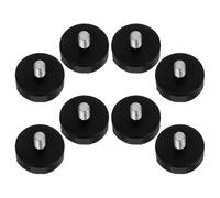 iplusmile 8pezzi Piedini Regolabili in Gomma Per Mobili Filettatura Vite Scorrevole Cuscinetti Antivibranti Per Asciugatrice Compressore Ed Attrezzature Kit Stabilizzatore Antivibrante Per t