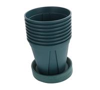 iplusmile 8sets Vasi per Piante Ciotole per Nutrizione Vasi per Giardinaggio Semplici per Vivaio Contenitori Efficienti per Coltivazione