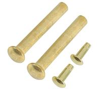 iplusmile Accessori per Albero Ventilatore Pieghevole, Kit 2 Pezzi di Rivetti e Perni per Riparazione Ventagli Manuali, per Ventagli Pieghevoli in Legno Leggero e Carta