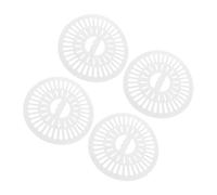 iplusmile Accessori Per Lavatrice 4 Pezzi Copri Tappo Centrifuga in Plastica Morbida Per Asciugatura e Stiratura Indumenti Senza Pieghe Compatibile Molti Modelli