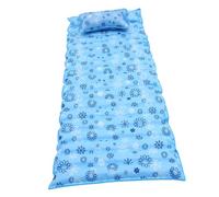 iplusmile Acqua Fredda Letto Refrigerante Ad Acqua Di Ghiaccio Per Studenti Per Dormitori Tappetino Fresco (190cm*75cm Fiocco Di Neve + Cuscino D'acqua)