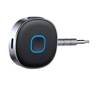 iplusmile Adattatore Audio Aux per Auto Ricevitore Stereo 5.0 Qualità Audio Lossless e Funzione Plug-And-Play per Musica in Auto