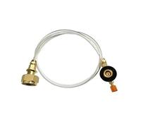 iplusmile Adattatore Valvola Gonfiaggio per Bombola Gas Conversione Sicura per Metallo e PU con Funzione Autoregolante Riutilizzo Tanica USA e Getta
