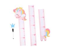 iplusmile Adesivo Parete Misuratore Altezza per Animali Creativi Resistente Odore Decorazione Cameretta Adatto Nidi e Scuole