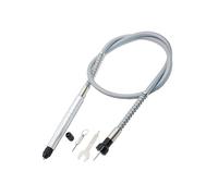 iplusmile Albero flessibile per utensile rotante elettrico Flex flessibile elettrico Flessibile in alluminio Silver