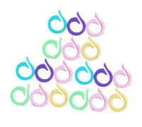 iplusmile Anelli Segnapunti per Maglia in Plastica 120 Pezzi Funzione di Blocco e Aggancio per Uncinetto Accessori per Lavoro a Maglia e Uncinetto Colore Casuale