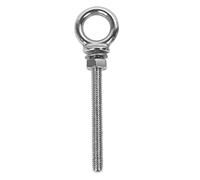 iplusmile Appiccicoso Golfari Di Sollevamento In Acciaio Inox - Golfare M8 Con Dadi Golfari Di Spallamento Golfari Girevoli Gancio Ad Anello Bullone Vite Di Fissaggio (M8 X 80-316)