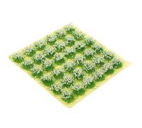 iplusmile Artificiale Statica Per Modellismo Ferroviario 8mm, Aggregati Di Vegetazione Sintetica e Fiori a Grappolo, Decorazione Paesaggistica Per Micro Giardini e Tavoli Di Sabbia