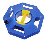 iplusmile Avvolgicavo Manuale per Prolunga, Bobina Cavo Elettrico Vuota in Pp, Blu, 32,5x32,5x9cm, per Cavi Prolunga Generatore, Campeggio e Ufficio