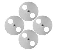 iplusmile Base Avvolgitore per Carillon di Ricambio in Metallo 4 Pezzi Disco Circolare per Parti Carillon a Carica Manuale Fai da Te Accessori Sostitutivi Artigianali