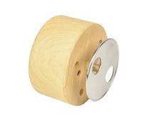 iplusmile Base Girevole per Carillon Rotante Fai da Te in Plastica Accessorio per Scatola Musicale Design a Forma di Orologio Base Semplice per Carillon Artigianale per e Decorazione Casa