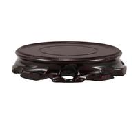 iplusmile Base Rotonda in Legno Massiccio per Espositore Vaso e Bonsai Supporto Stabile per Teiere Yixing Design Artistico Versatile per Decorazioni Interne ed Esterne