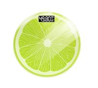 iplusmile Bilancia Digitale per Peso Corporeo Lemon Design 28X28 CM Bilancia Elettronica Precisa e Compatta per Monitoraggio Salute Domestico Strumento Stabile per Gestione Fitness