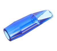 iplusmile Bocchino Di Ricambio Per Sassofono Contralto Testa Trasparente in Cristallo Blu Scuro Accessorio Musicale Resistente e Facile Da Installare Per Migliorare Intonazione e Prestazioni