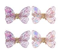 iplusmile Borchie per Nail Art 3D Farfalla Decorazioni Unghie Fai da Te 4 Pezzi Lucide Accessori Manicure per Appuntamenti e Feste