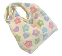 iplusmile Borsa a Tracolla e Design Soffice in per Donna Beige Grande Capacità e Capiente la Palestra