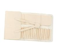 iplusmile Borsa Porta Pennelli Trucco Da Viaggio in Pu Astuccio Roll-up Pieghevole Scomparti Organizer Makeup Capacità Per Donna