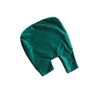 iplusmile Borsa Vintage Da Polso in Tessuto Borsetta Piccola Retrò Per Cosmetici Snack e Monete Tracolla Portatile Donna Per Uso Quotidiano Colore Verde Scuro