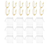 iplusmile Braccialetti Rosari Mini 12 Set Benedizione della Piena e Braccialetto Religioso Cristiano, Gioielli da Polso per Regali Prima Comunione e Bomboniere
