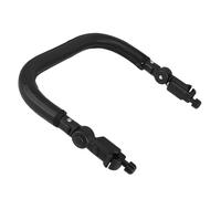 iplusmile Bracciolo Passeggino in PU Pelle e Ferro Regolabile Barra Paraurti Staccabile per Oltre Modelli di Passeggini Accessorio Facile da Installare e Rimuovere