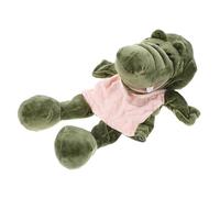 iplusmile Burattino a Mano Peluche a Forma Coccodrillo Giocattolo Interattivo Per Raccontare Storie 35cm Giocattolo Educativo Per Ragazzo e Genitori Burattino Per Gioco Fantasioso