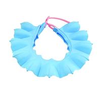 iplusmile Cappello Regolabile per Protezione Orecchie per Doccia Accessorio per Lavaggio Blu