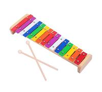 iplusmile Carillon Legno Naturale per Metallofono Note Strumento Musicale Educativo per Sviluppo Cognitivo e Musicale per Piccoli