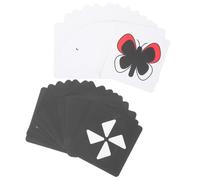 iplusmile Carte Educative Ragazzo Ragazza Nero Bianco Rosso Giochi Sensoriali Montessori per Stimolazione Visiva Sviluppo Coordinazione Occhio-mano e Capacità Cognitive Materiale Sicuro e