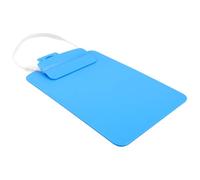 iplusmile Cartella per Documenti Medici Copertina Robusta in Plastica Blu con Gancio Appendibile Tasca Integrata e Fermaglio, Adatta a Ordini di Infusione A5 e Biglietti di Iniezione
