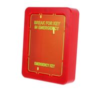 iplusmile cassetta delle chiavi di emergenza estintore cassette di blocco di sicurezza Tasto Lockbox Chiave della porta dell'ascensore di emergenza scatole per estintori plastica rosso