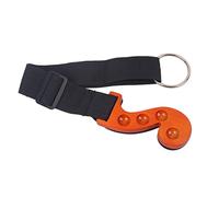 iplusmile Cello End-pin Stopper in Legno con Base Antiscivolo Spugna Spessa Supporto Puntale Regolabile per Protezione Pavimento Violoncello Nero Rosso