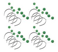iplusmile Cerchietto Leggero e Resistente per Chioma Antenna Aliena 12 Pezzi in Plastica e Schiuma per Feste di Halloween e Costumi Spaziali