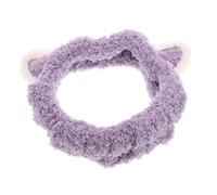 iplusmile Cerchietto Orecchie Di Gatto Pelose Soffice e Versatile Per Trucco Spa o Usi Quotidiani Adattabile e Comodo Per Ogni Occasione