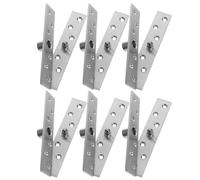 iplusmile Cerniera Invisibile per Porta Nascosta 360° in Acciaio Inox Set 6 Pezzi Cerniera Pivot Silenziosa per Libreria Segreta e Armadietto Minimalista