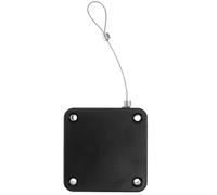 iplusmile Chiudiporta in Abs Nero Automatico senza Foratura per Porte Scorrevoli Silenzioso e Resistente, per Uso Domestico su Porte in Alluminio e Vetro