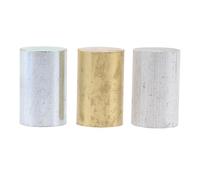 iplusmile Cilindri Metallici per Indagini di Densità Rame Ferro e Alluminio Leggeri e Resistenti per Esperimenti Fisica Scuola