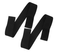 iplusmile Cintura Elastica Regolabile da Donna 2 Pezzi Nero Decorazione a Fiocco, Comoda e Versatile per Ogni Outfit, Fascia Addominale Raffinata e Pratica