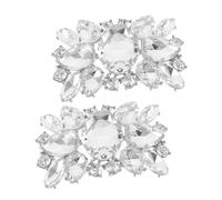 iplusmile Clip per Scarpe con Rimovibili Fibbie Brillanti per Scarpe Sposa Sandali e Accessori Decorativi Eleganti per e Cerimonie