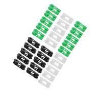 iplusmile Clip Piegarami per Piante Regolabili a 360° Piegatore di Piante in Plastica Pp Resistente Set da 30 Pezzi 3 Colori per Orticoltura e Allenamento