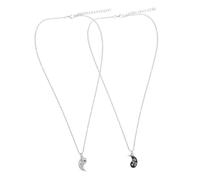 iplusmile Collana Di Ciondolo in Metallo Per Amori e Amici Design Unico Che Simboleggia Affetto Familiare e Intimo