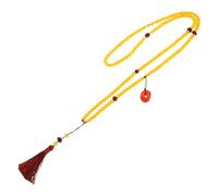 iplusmile Collana Lunga Con Pietre e Ciondolo Nappa Gioielli Etnici Per Donne e Ragazze Stile Cinese Tradizionale Adatto Per Hanfu e Vestiti Formali Materiale Selezionato