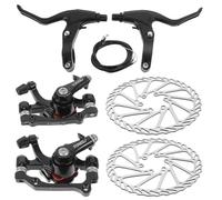 iplusmile Completo Freni Bici con Rotori Flottanti in Lega Freni Disco Anteriori e Posteriori per Mountain Bike e Bici da Corsa per Installazione Facile e Compatibilità