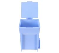iplusmile Contenitore per Colorazione Vetrini in Plastica con Coperchio | Supporto Dedicato, Bordi Lisci e Chiusura Sigillata, per Biologia e Patologia, Colore Blu