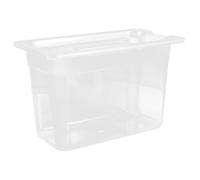 iplusmile Contenitore Slow Cooker Trasparente per Sous Vide Vaschetta Resistente e Facile da Perdita Calore per Cottura e Sicura